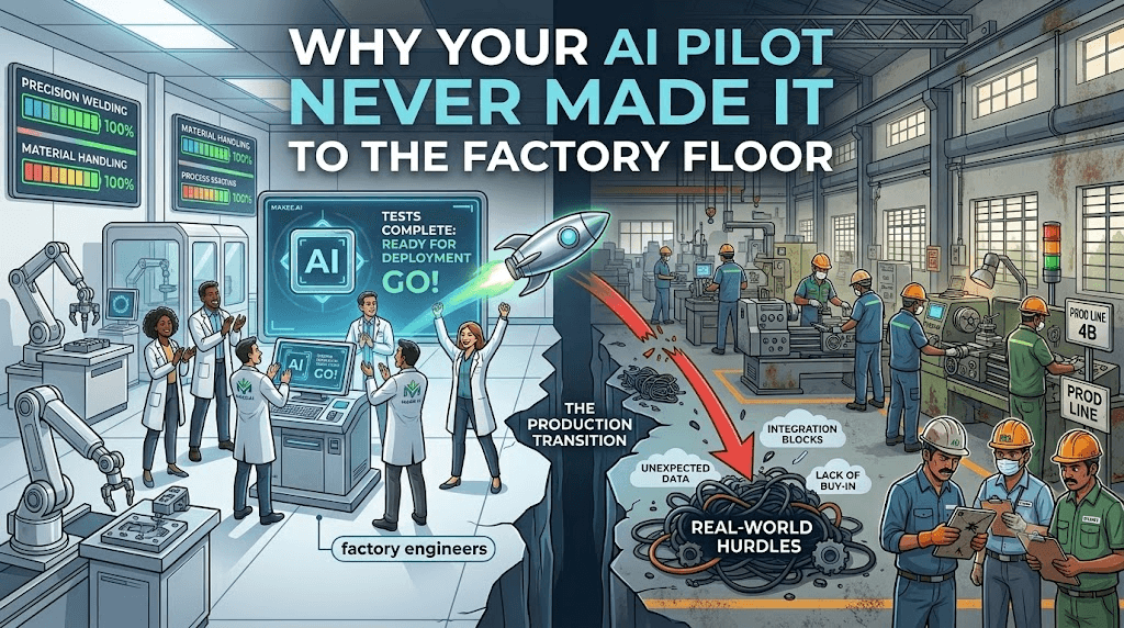 Why Your AI Pilot Never Made It to the Factory Floor