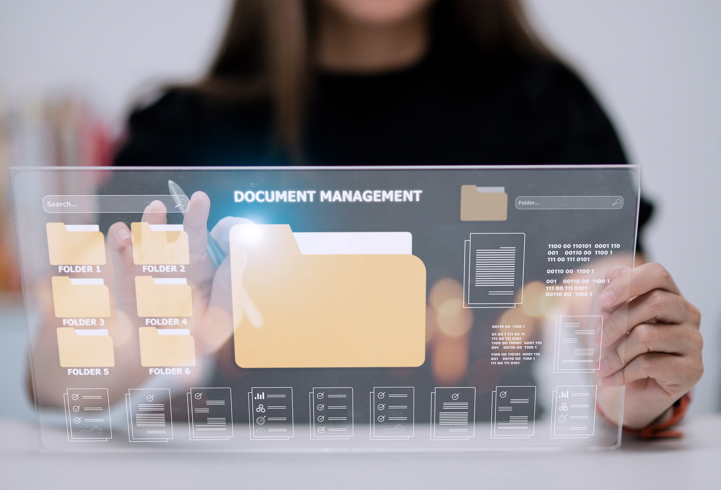 How does a cross-document data correlation system enhance enterprise decision-making?